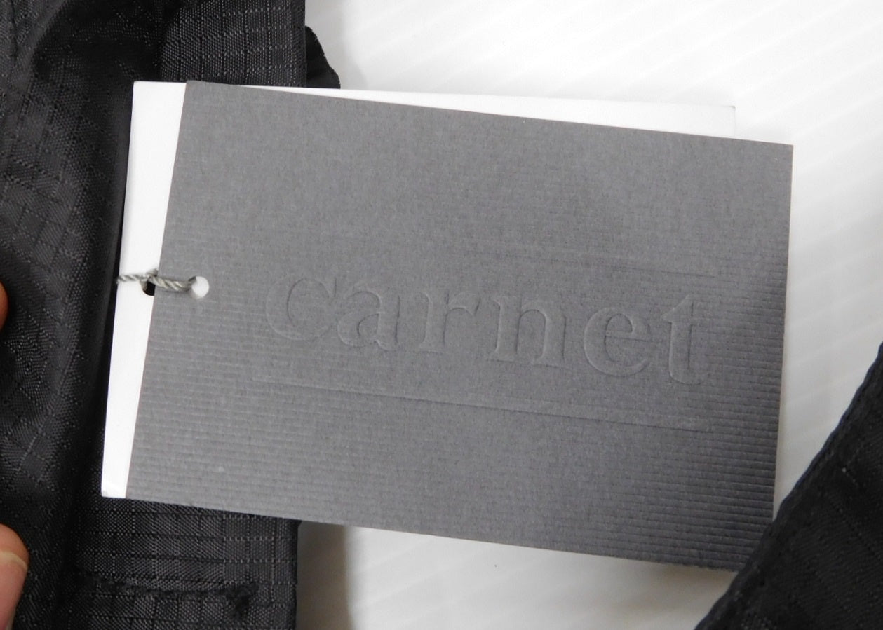 タグ付!carnet ワンショルダー フリル ショッピングバッグ CE-0921-100 ブラック囗T巛