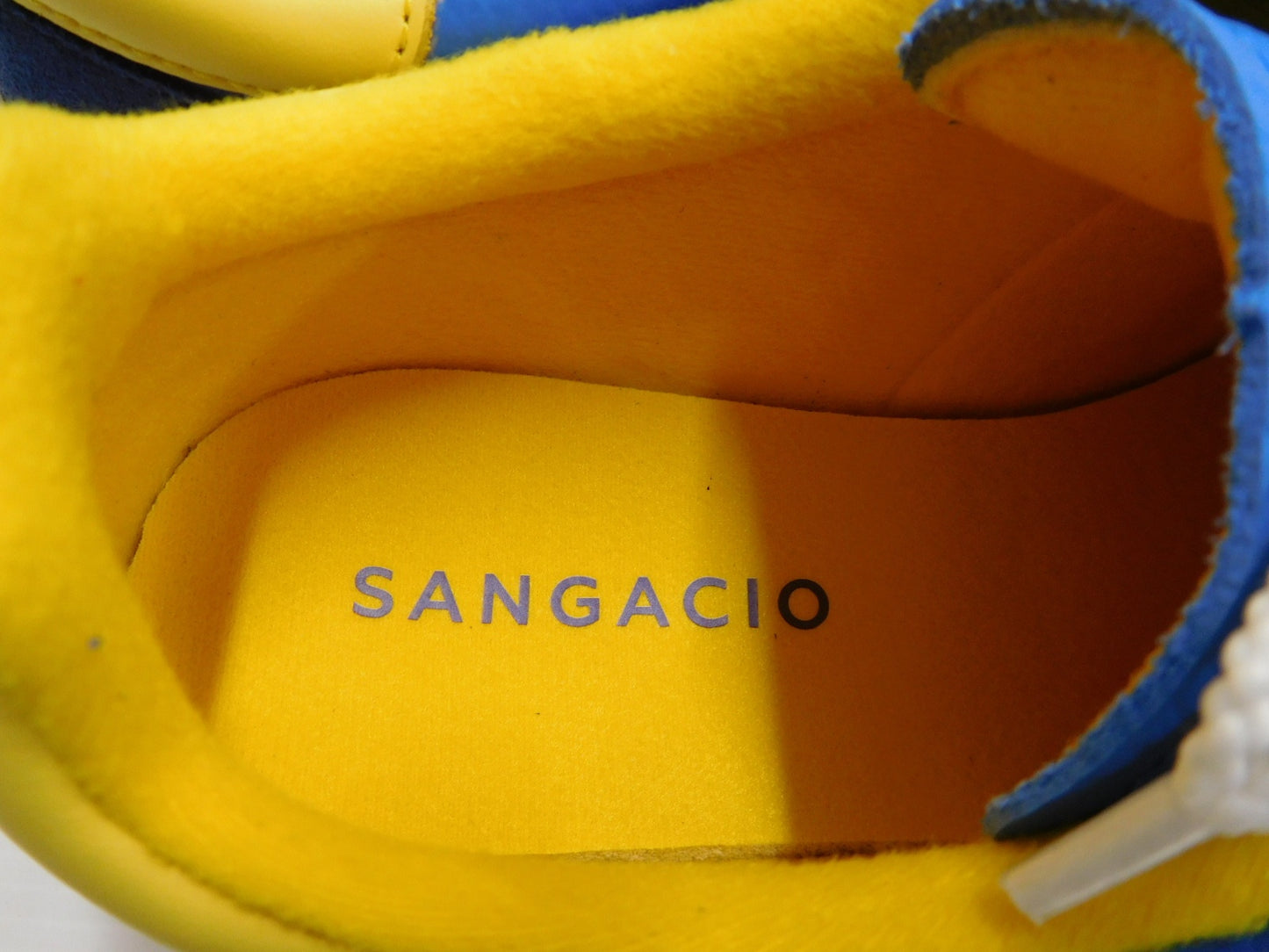 SANGACUO スニーカー BLOW BLUE/YELLOW 26cm 囗T巛