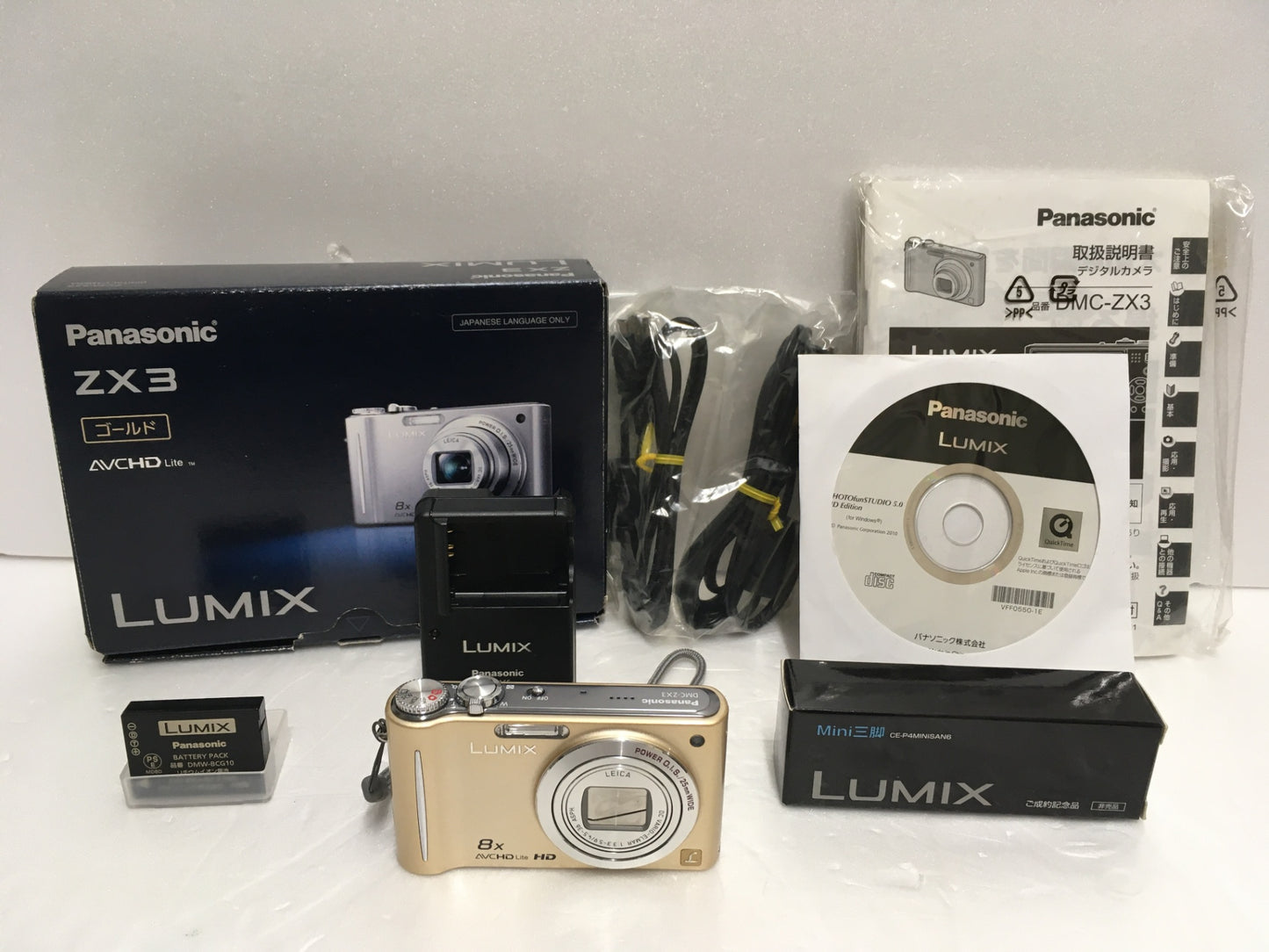 ※送料無料※ Panasonic LUMIX DMC-ZX3 コンパクトデジタルカメラ 未チェック ジャンク品 囗G