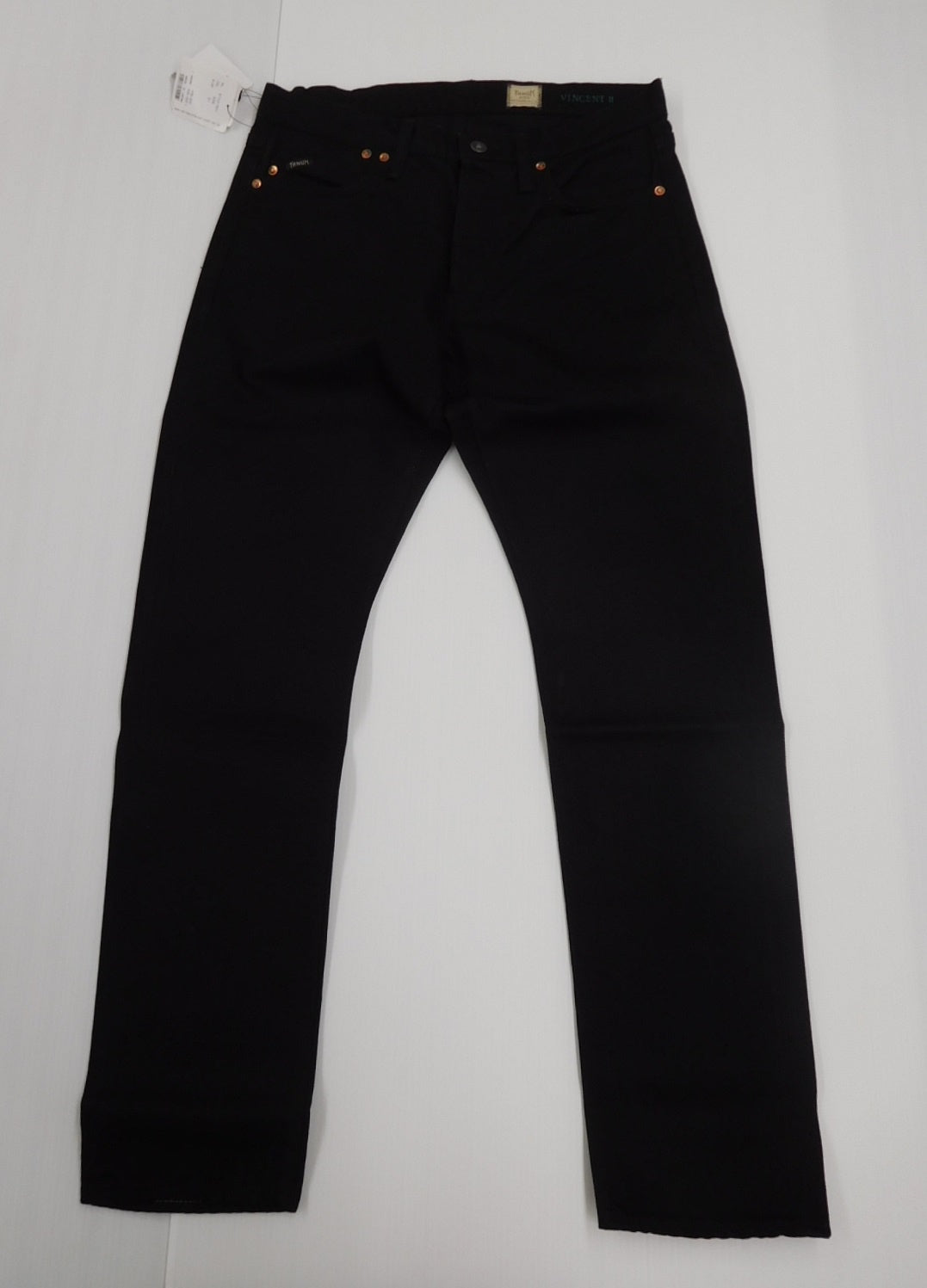 タグ付!YANUK ヤヌーク 藤原裕 VINCENT Ⅱ デニムパンツ 57221501 ブラック size:31囗T巛