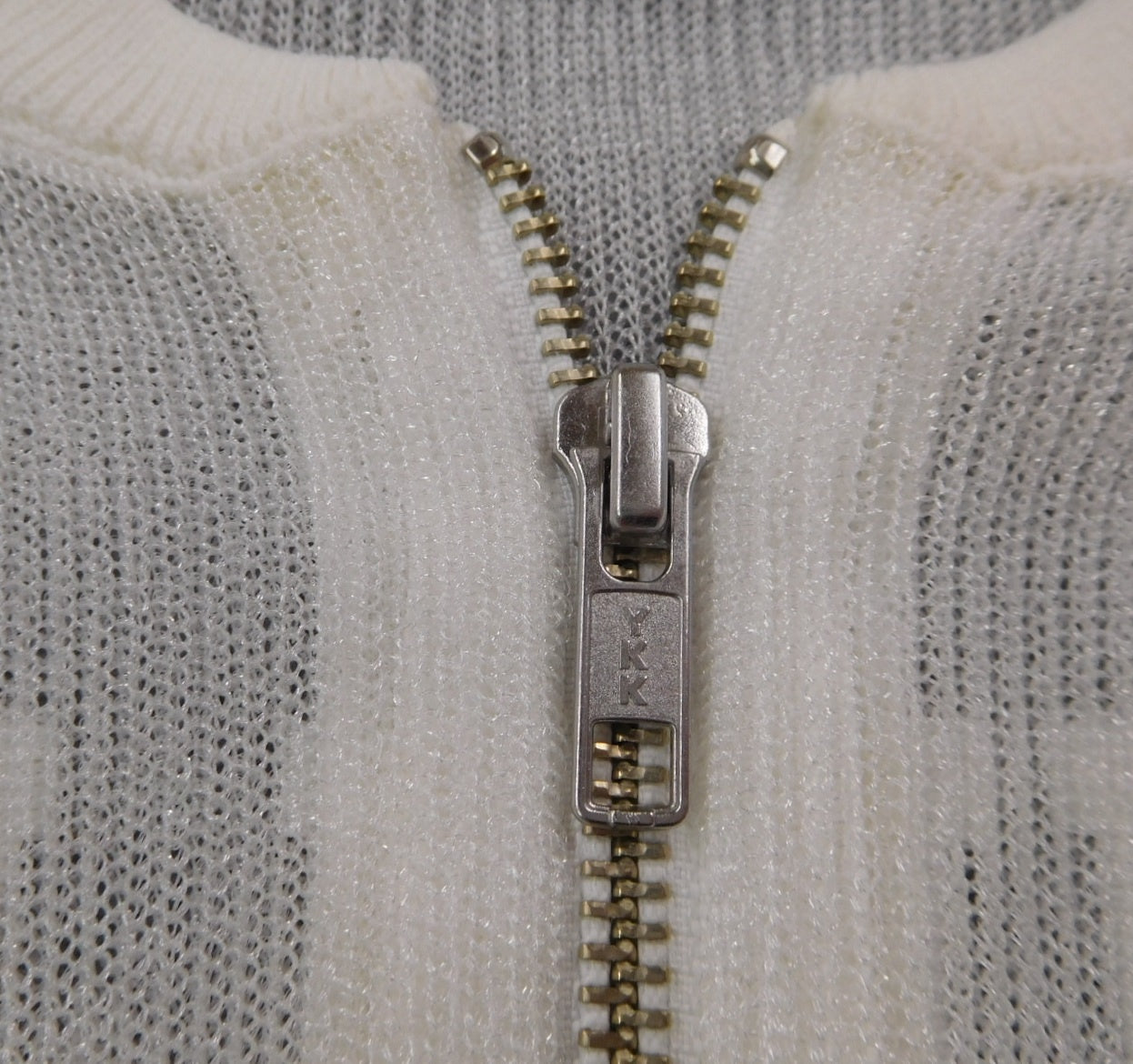 DOUBLE STANDARD CLOTHING ダブルスタンダードクロージング バックロゴ シースルーブルゾン size:F囗T巛