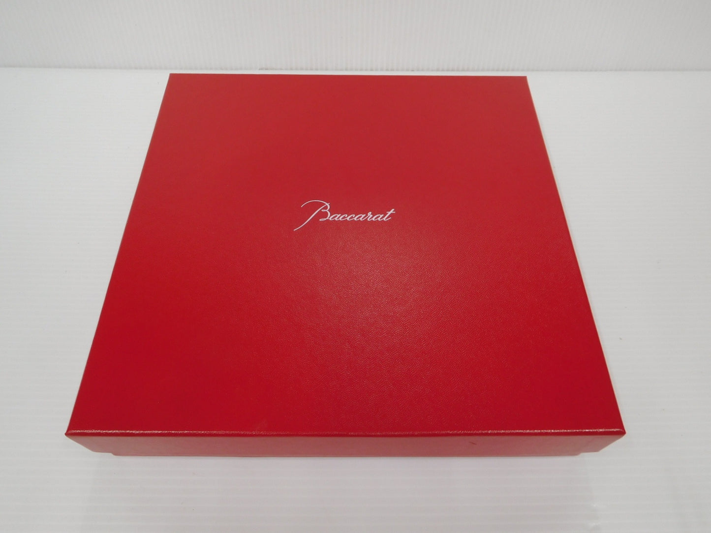 美品!Baccarat バカラ アラベスク プレート 20cm 箱あり囗T[巛