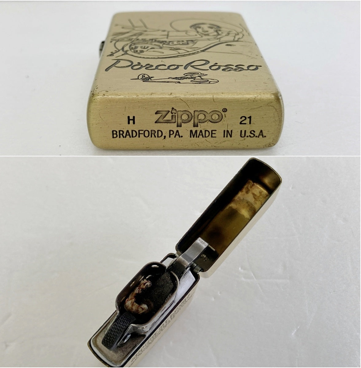 Zippo スタジオジブリ 紅の豚ポルコとジーナ NZ-41