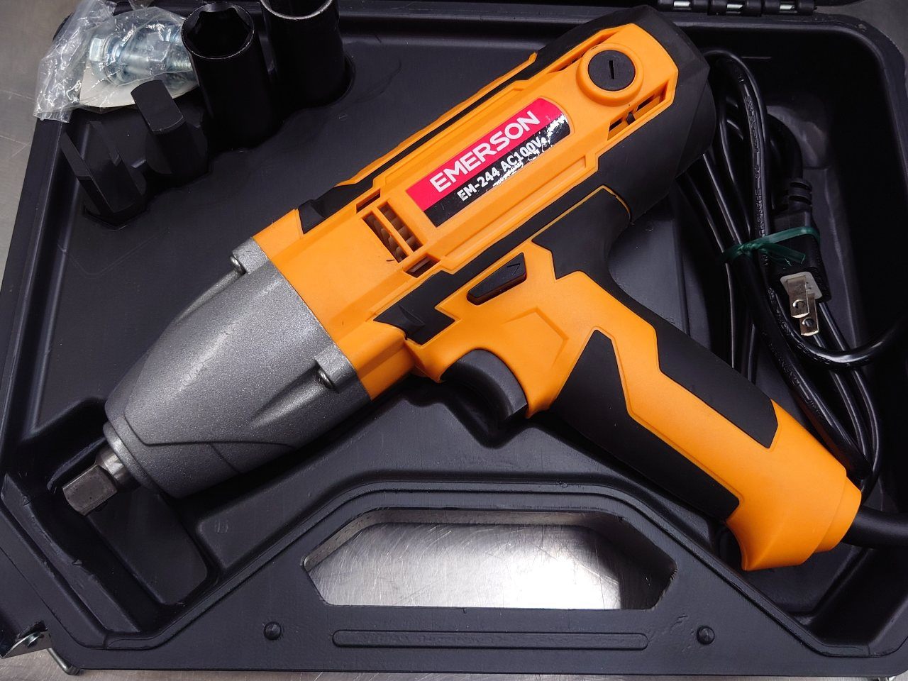 EMERSON エマーソン 自動車用ハイブリッドレンチ インパクトレンチ EM-244 中古美品 囗T巛