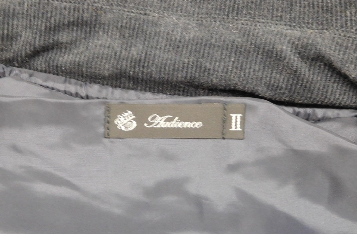 タグ付!Audience オーディエンス キルティングコート ネイビー AUD2951 size:M囗T巛