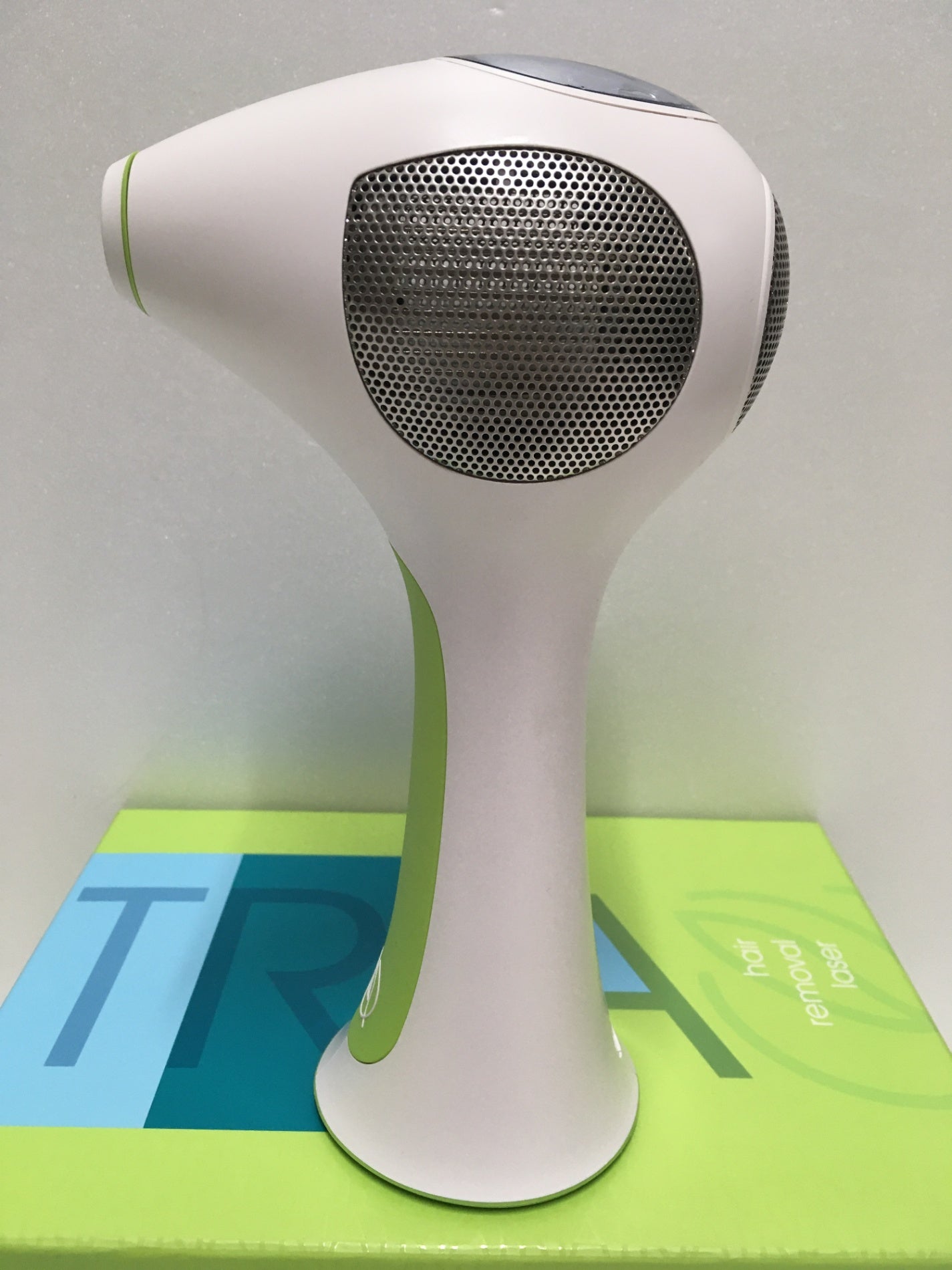 ※送料無料※ TRIA BEAUTY トリア パーソナルレーザー脱毛器プラス LHR 3.0 グリーン 中古 囗G