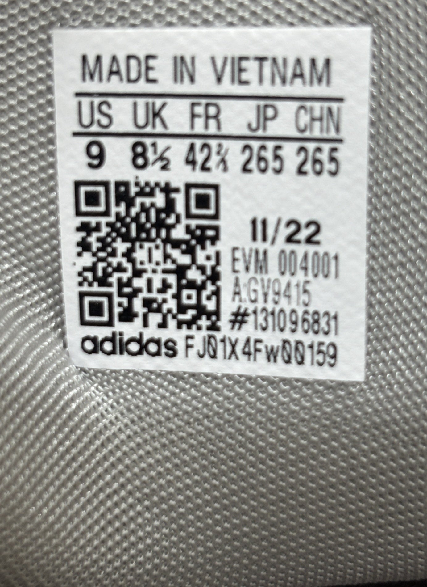 ※送料無料※ adidas メンズ ゴルフシューズ スパイクレス S2G SL ボア 23 GV9415 サイズ26.5cm 未使用相当 囗G