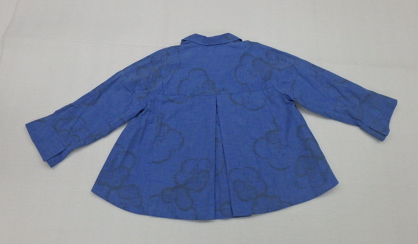 儀右ヱ門 オカモト商店 シャツ 久留米かすり 綿100% size:FREE囗T巛