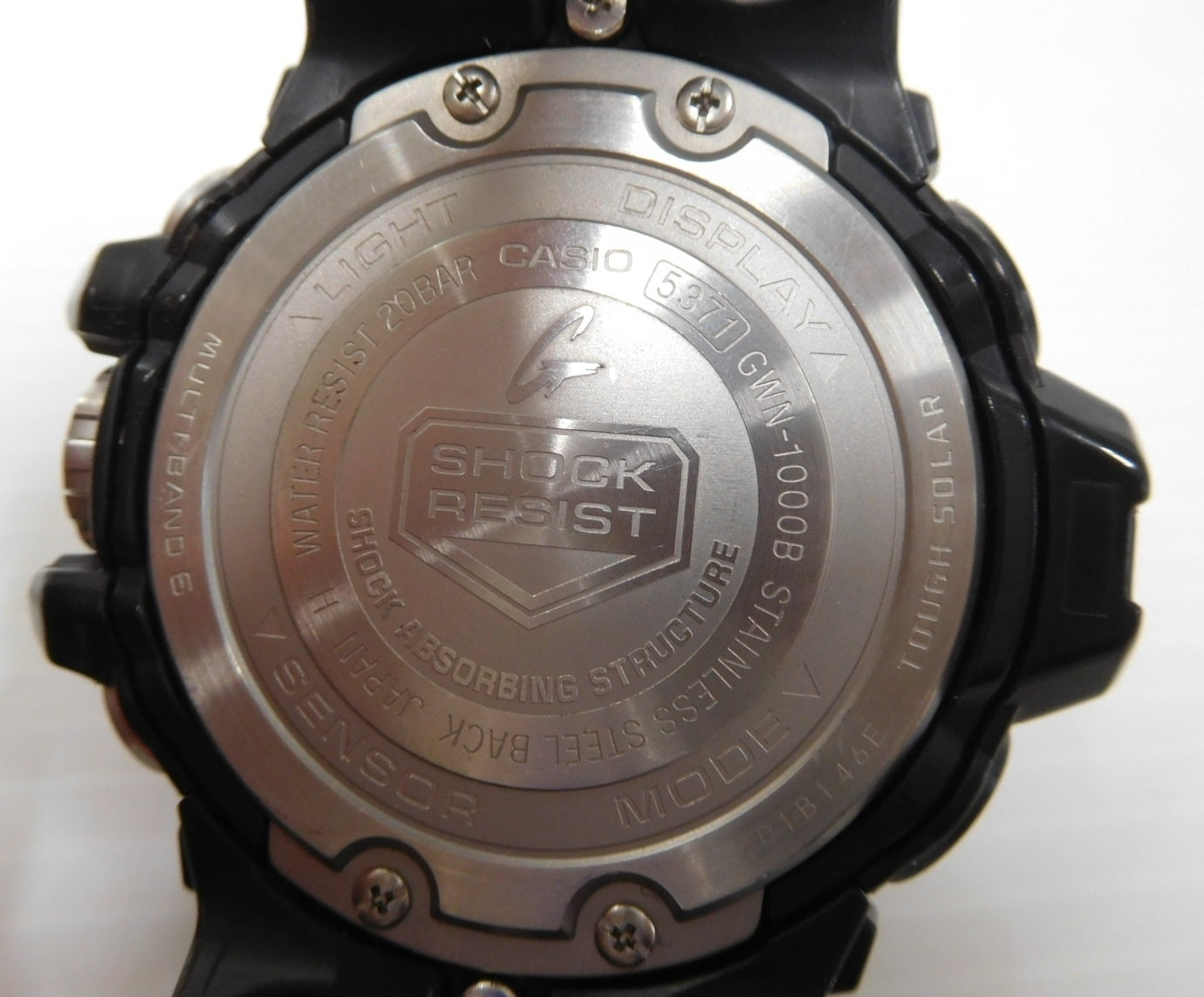 CASIO カシオ G-SHOCK GWN-100B マルチバンド6 タフソーラー トリプルセンサー 本体のみ 中古囗T巛