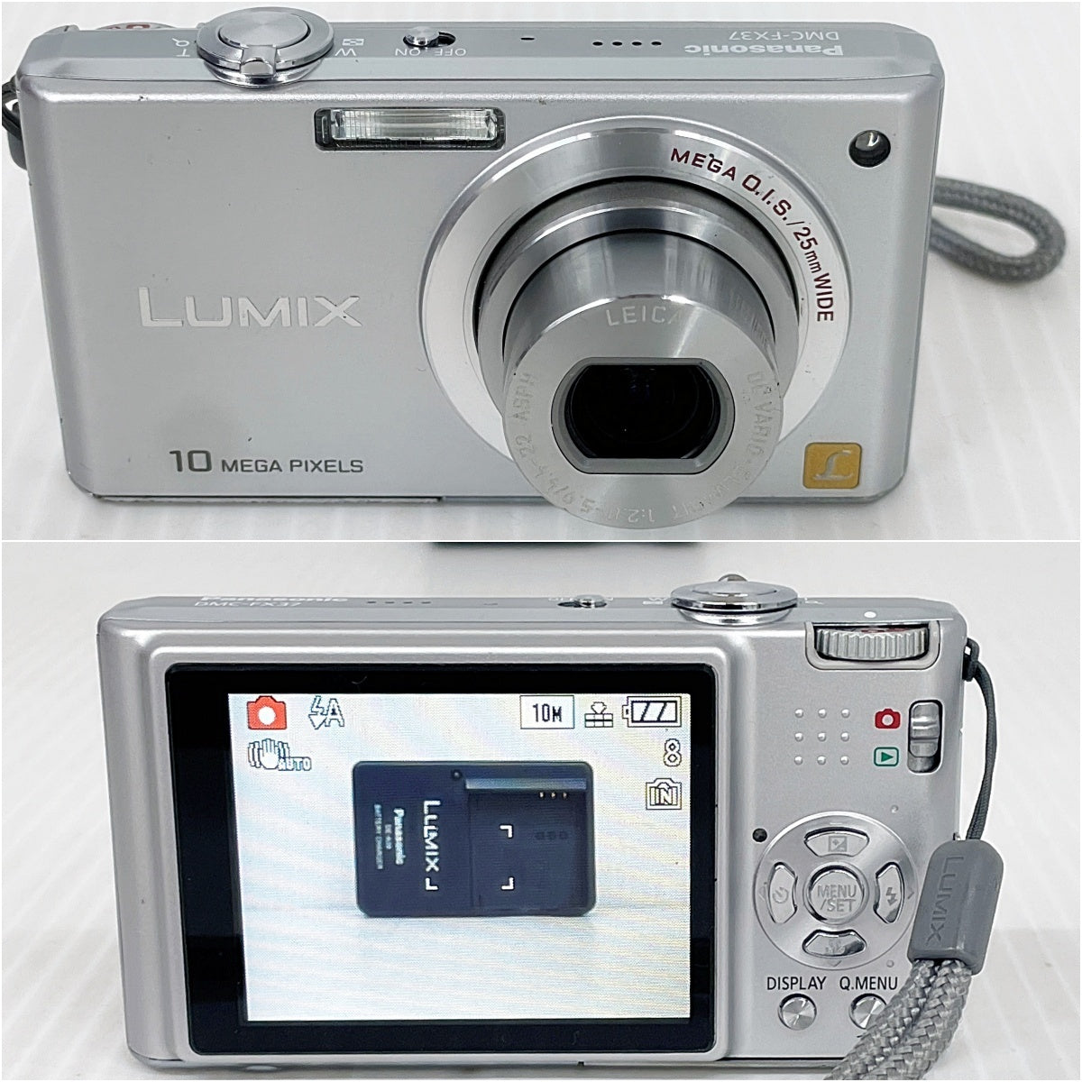 Panasonic パナソニック LUMIX DMC-FX37-S コンパクトデジタルカメラ シルバー