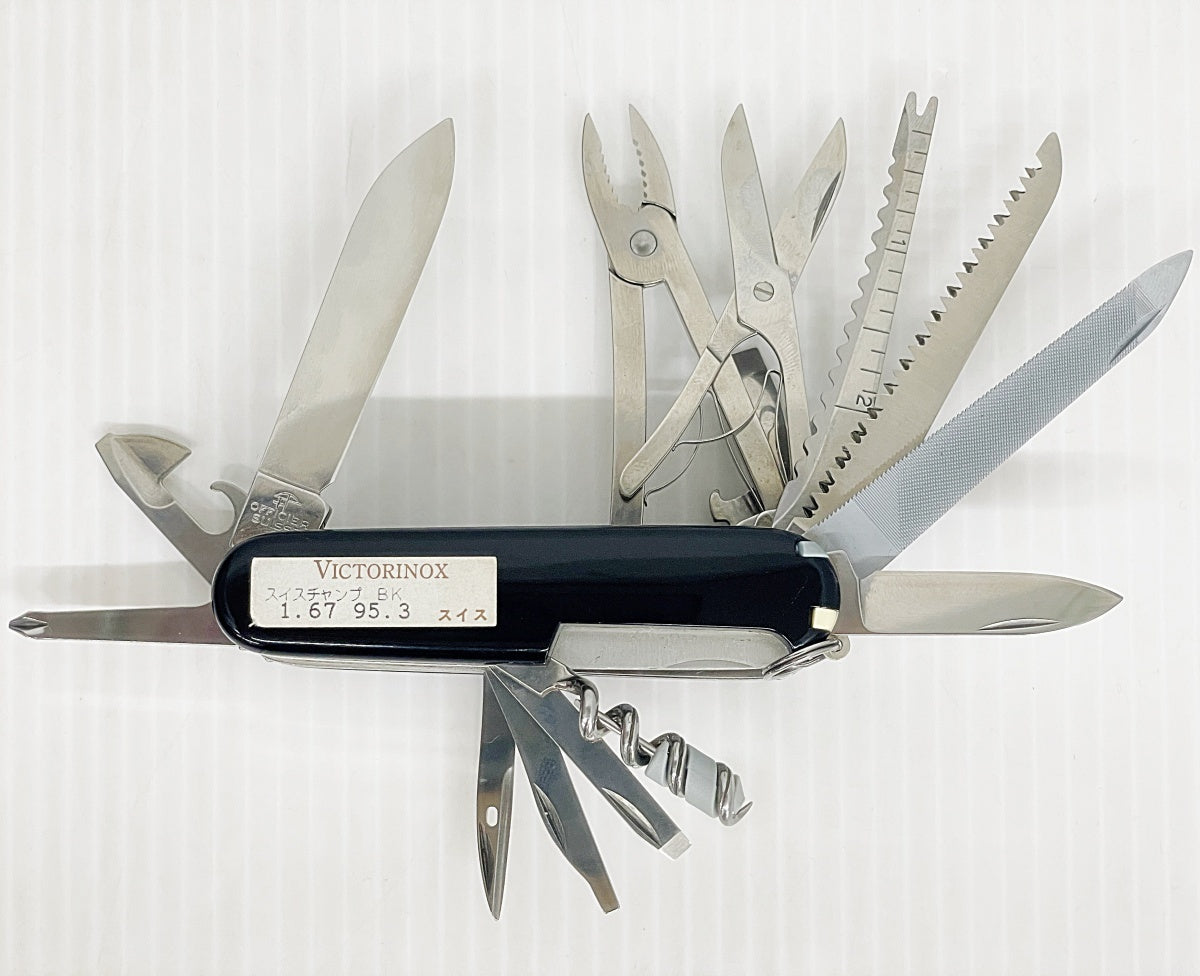 VICTORINOX ビクトリノックス スイスチャンプ 1.6795.3 マルチツール 黒