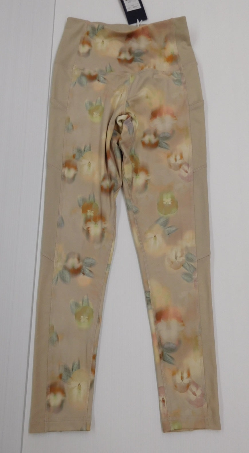 タグ付!Reebok キレイフィットグラフィック ブラ・タイツセット モダンベージュ H52806 H52816囗T巛