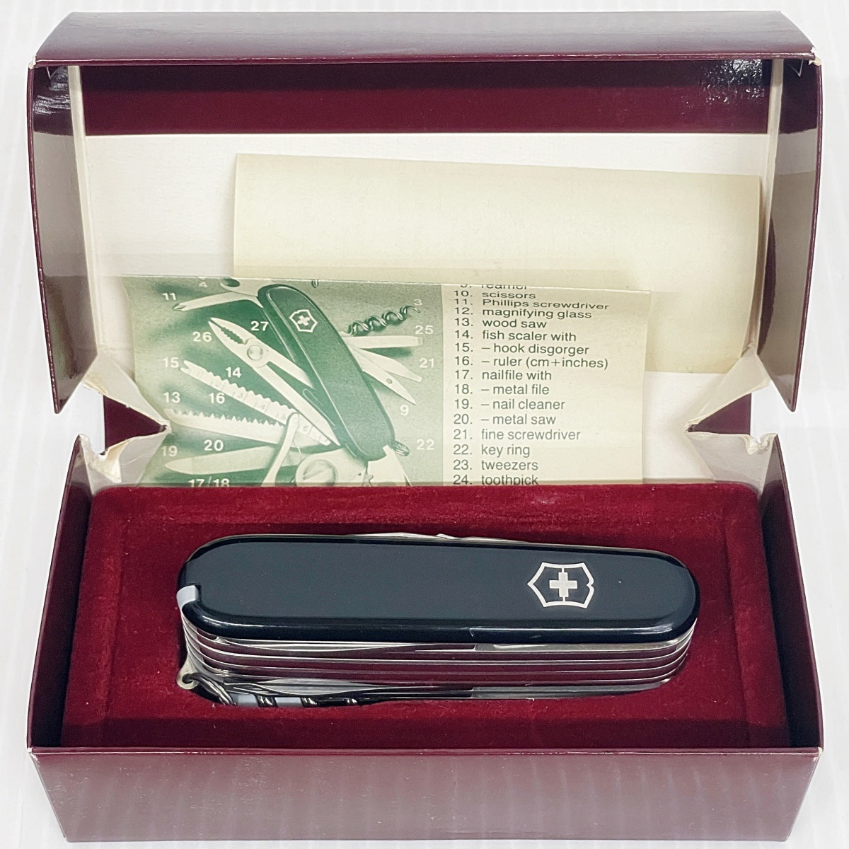 VICTORINOX ビクトリノックス スイスチャンプ 1.6795.3 マルチツール 黒