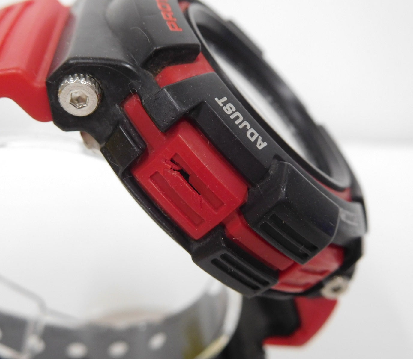 CASIO カシオ G-SHOCK ジーショック MUDMAN マッドマン AW-570 レッド・ブラック 中古囗T巛
