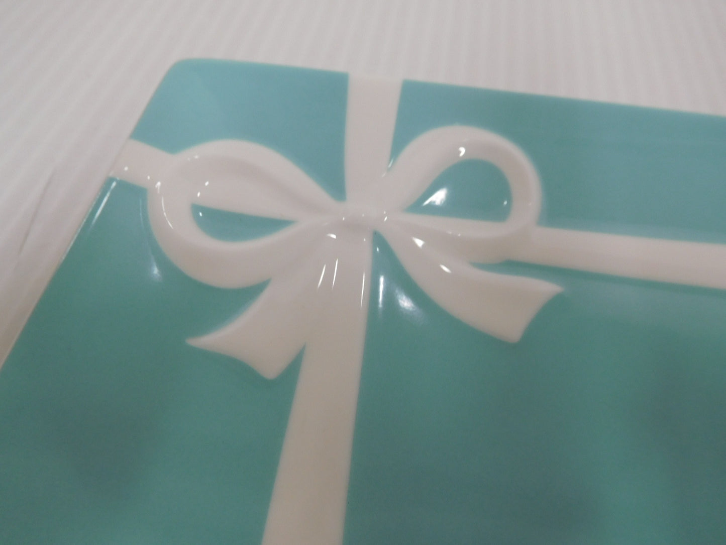 送料無料 TIFFANY&CO.ティファニー ブルーボウデザートプレートセット (2枚)囗T巛