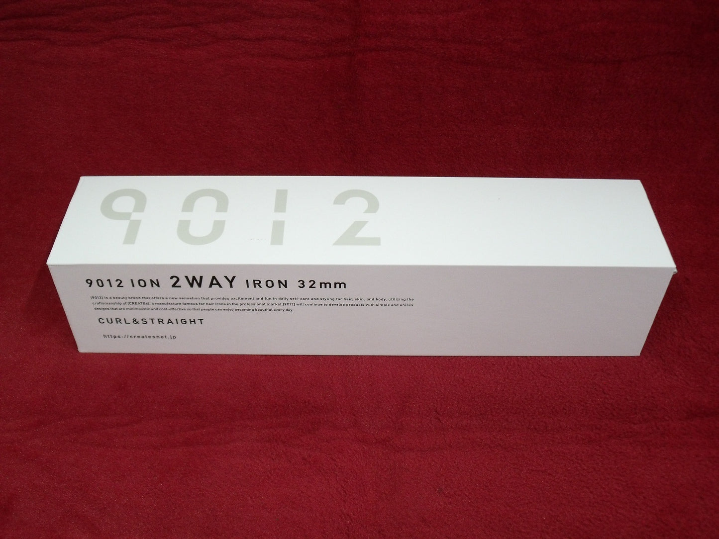 クレイツ 9012 イオン 2WAYアイロン 32mm CSC9012-G32W囗T巛