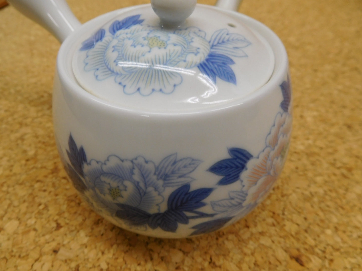 送料無料 深川製磁 牡丹 急須 湯呑揃囗T巛