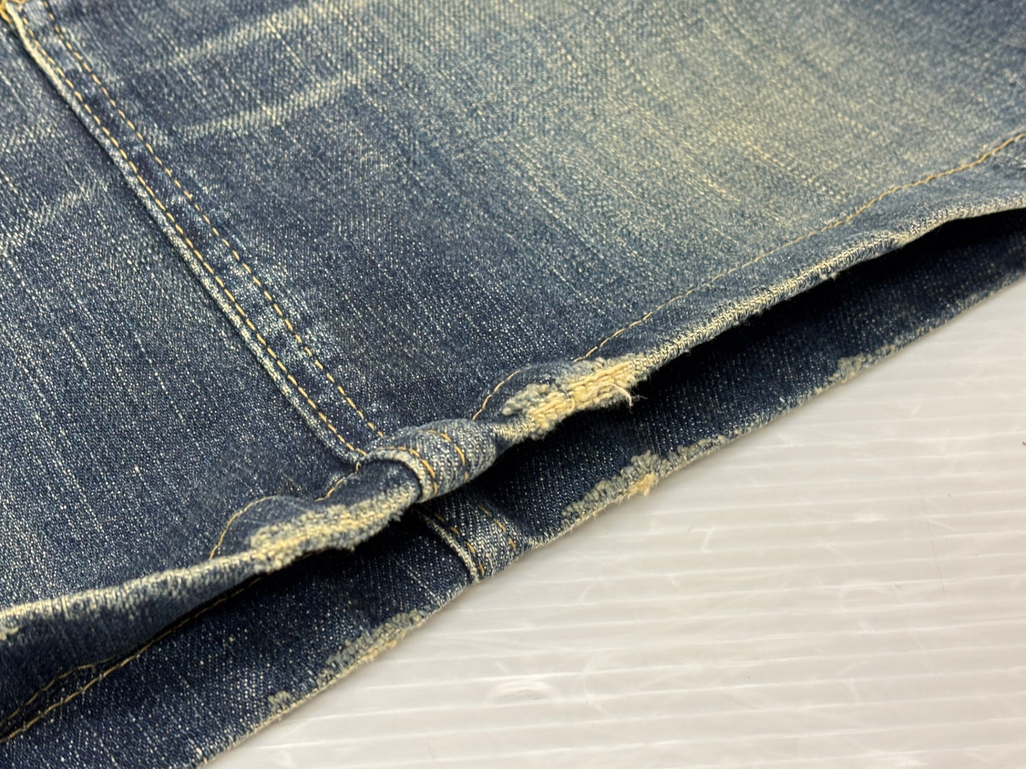 ヒステリックグラマー デニム スカート スタッズ付 ダメージ加工 HYSTERIC GLAMOUR 3AK-4582 サイズS