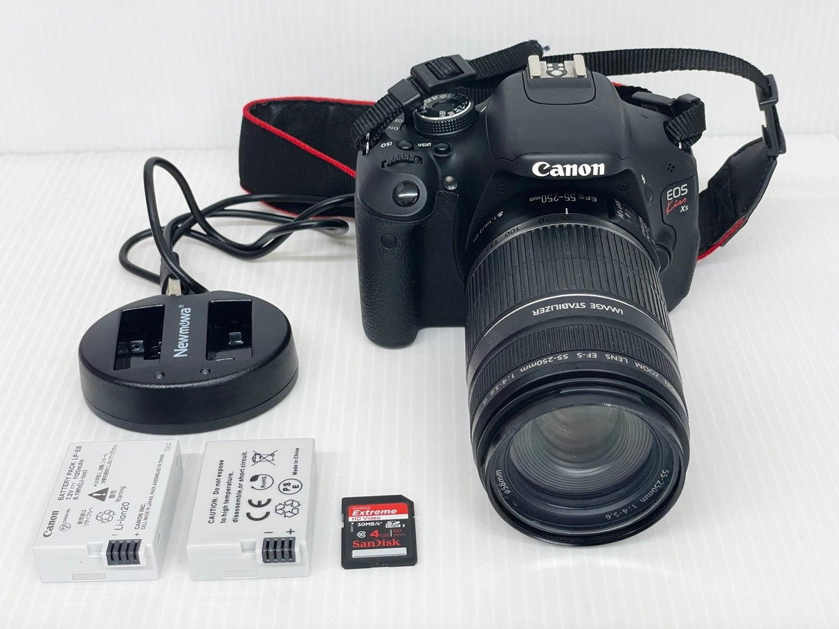 Canon キヤノン EOS Kiss X5 デジタル一眼レフカメラ EF-S 55-250mm f