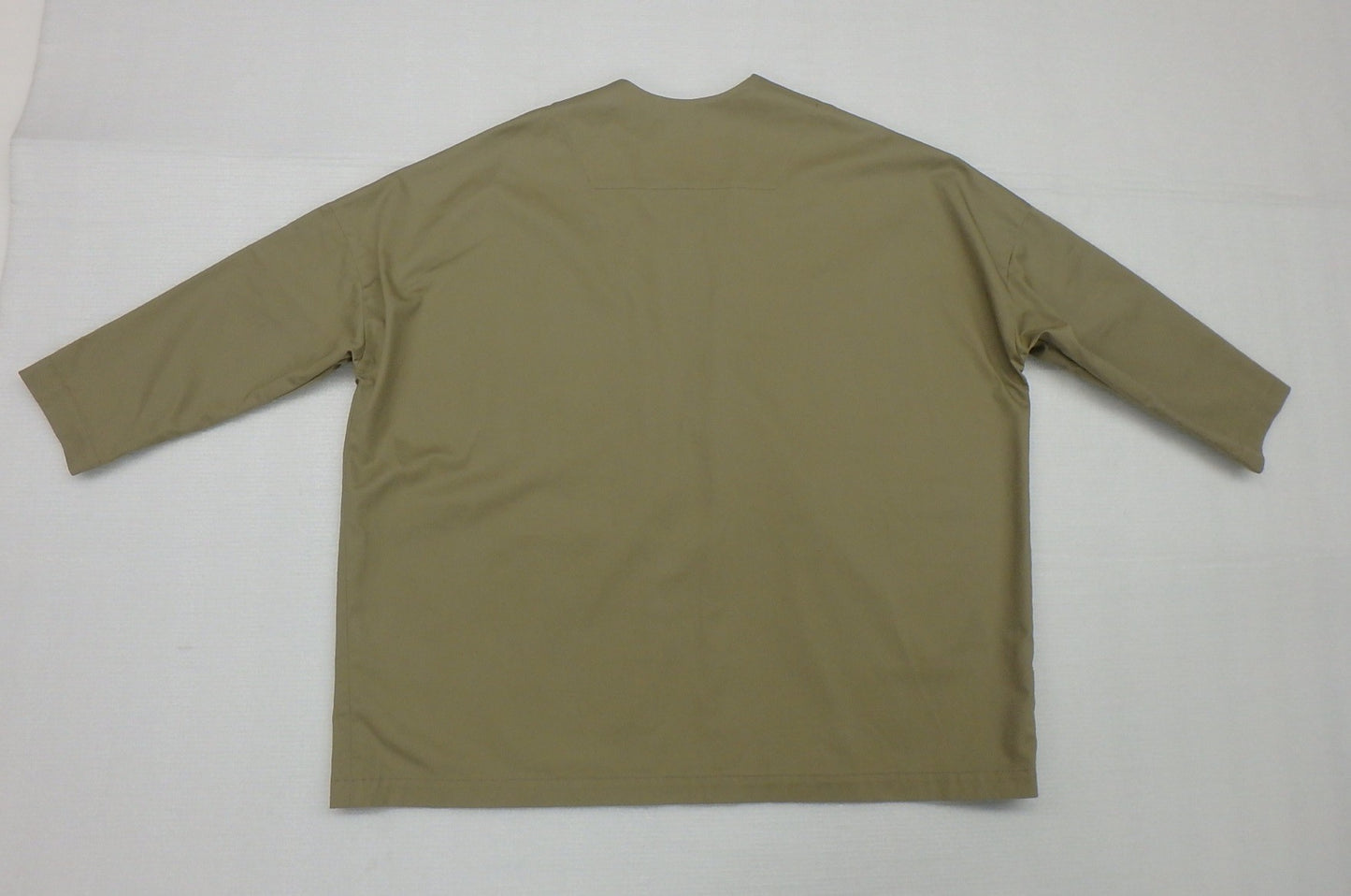 TRAVAIL MANUEL トラバイユマニュアル コンパクトチノノーカラービッグジャケット 402001 ベージュ 日本製 size:M囗T巛