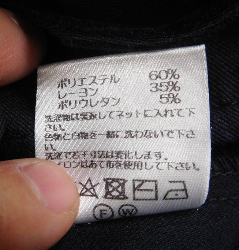 Re Clothing アールイークロージング レーヨン混パンツ ブラック size:M囗T巛