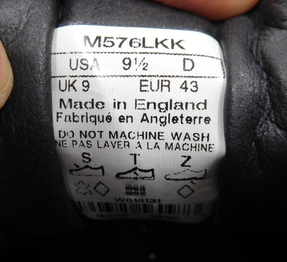 New Balance ニューバランス メンズスニーカー ブラック M576LKK 英国製 size:9 1/2囗T巛