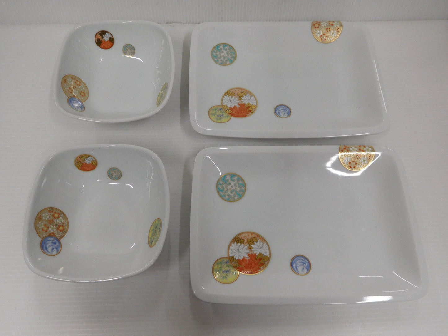深川製磁 寿赤絵 華やぎセット 囗T巛