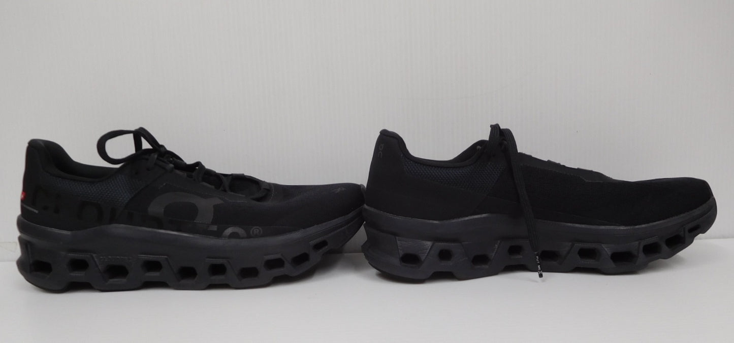 ON CLOUDMONSTER オン クラウドモンスター ランニングシューズ 61.99025 ブラック size:27.5cm 中古囗T巛