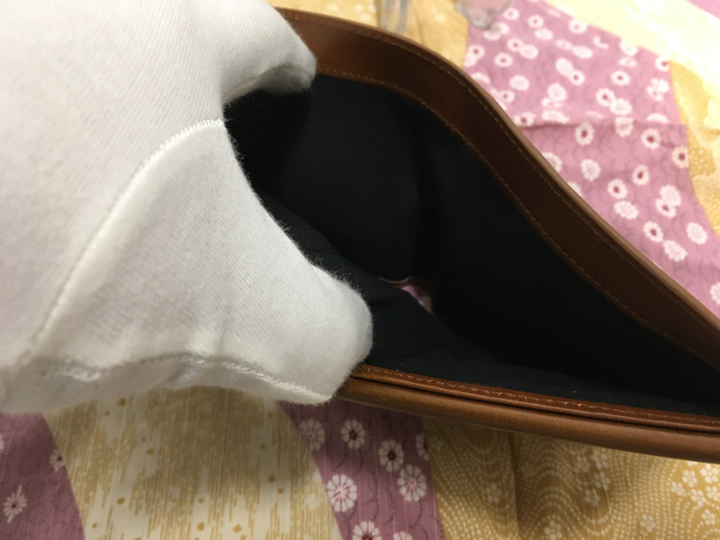 ※送料無料※ Paul Smith ポールスミス レザーリュクスシャイン 二つ折り財布 中古 囗G
