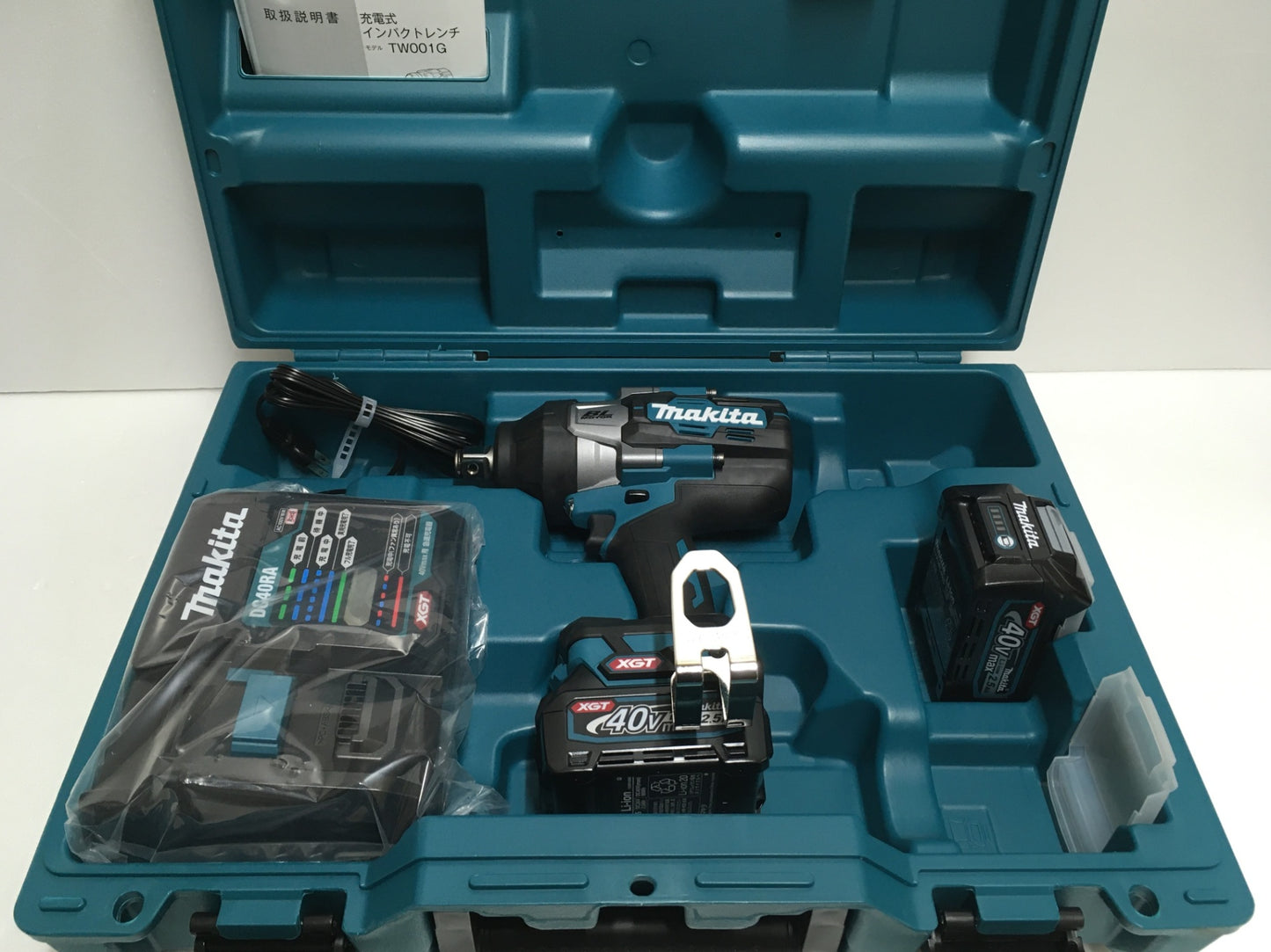 ※送料無料※ マキタ makita 充電式インパクトレンチ TW001GRDX セット品 未開封 囗G