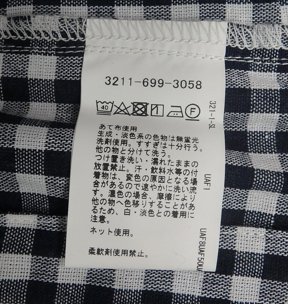 タグ付!UNITED ARROWS ユナイテッドアローズ GREEN LABEL RELAXING シャツジャケット ネイビー size:M囗T巛