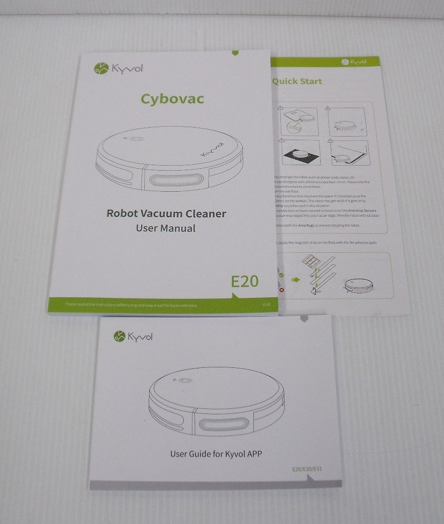 Kyvol キーボル ロボット掃除機 E20囗T巛