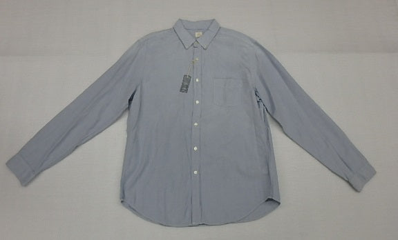 J.CREW オックスフォードシャツ コットン100% ブルー size:L囗T巛
