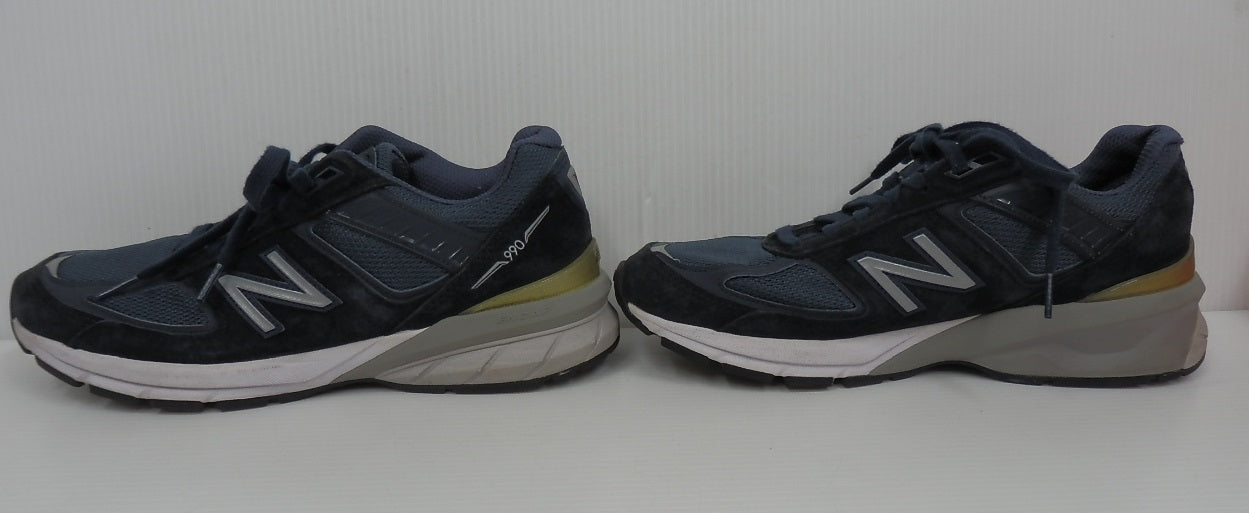New Balance ニューバランス メンズスニーカー M990NV5 ネイビー USA製 size:25.5cm囗T巛