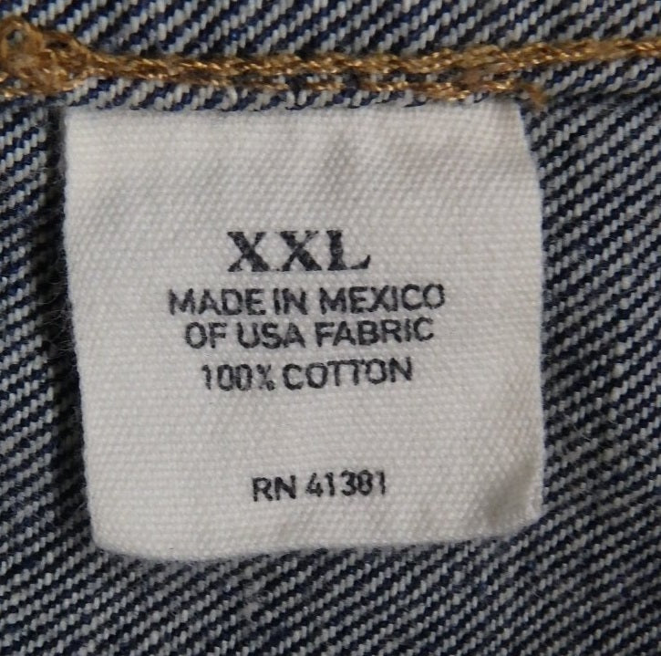 Polo RALPH LAUREN ポロ・ラルフローレン ジージャン インディゴ ビッグサイズ size:XXL囗T巛