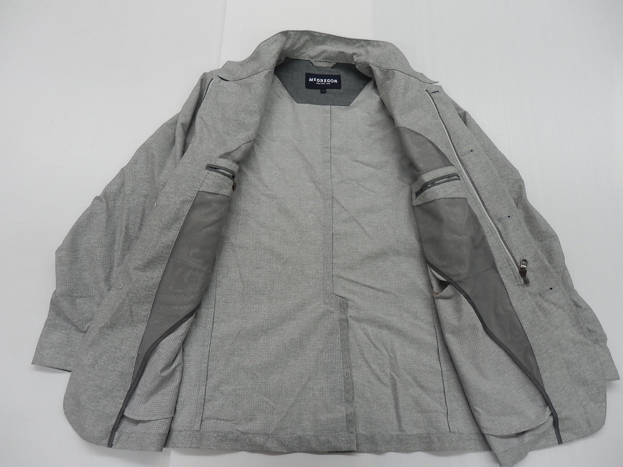 MCGREGOR マクレガー ジャケット グレー 111113107 size:L囗T巛