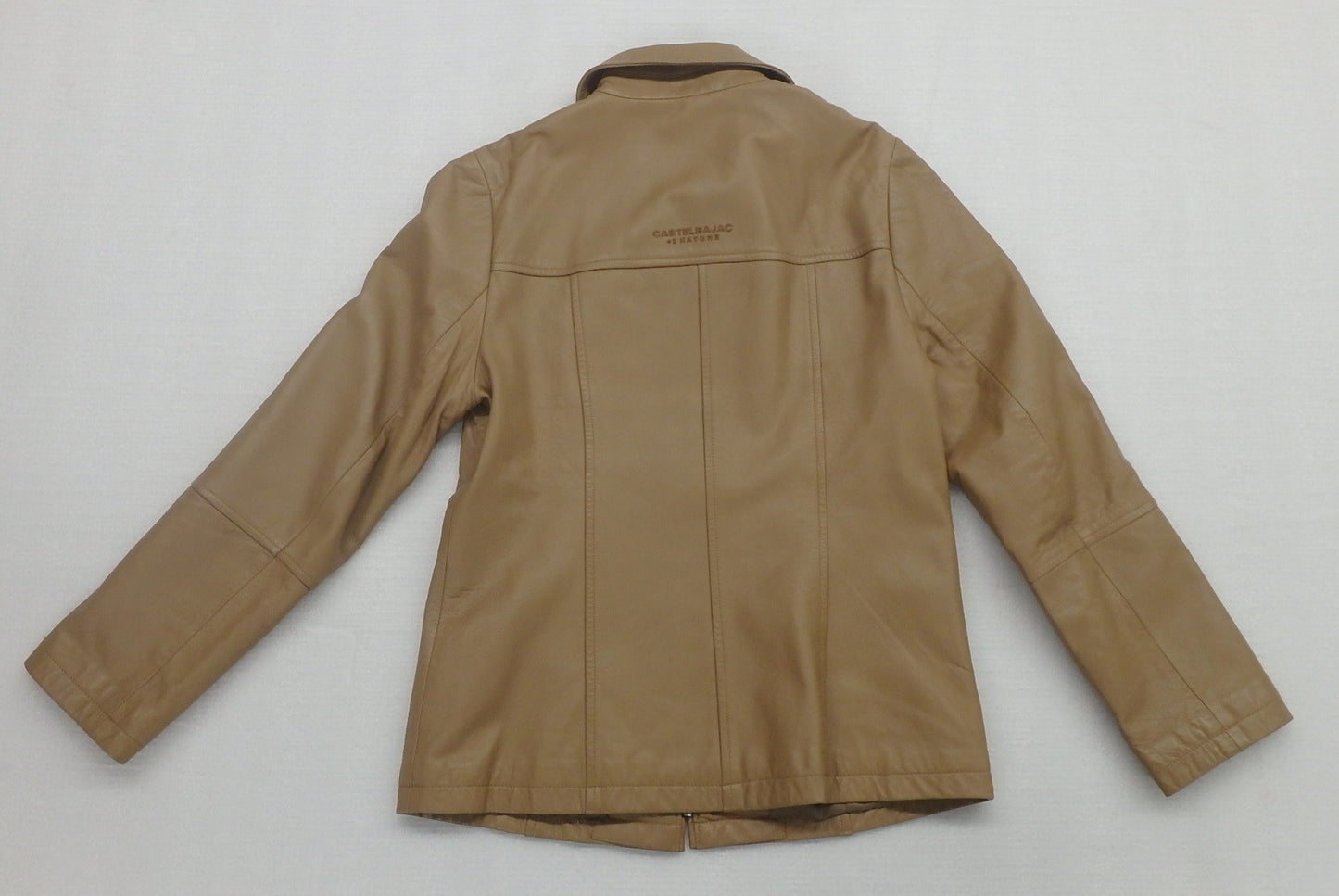 CASTELBAJAC カステルバジャック 羊革 レザージャケット キャメル size:1囗T巛