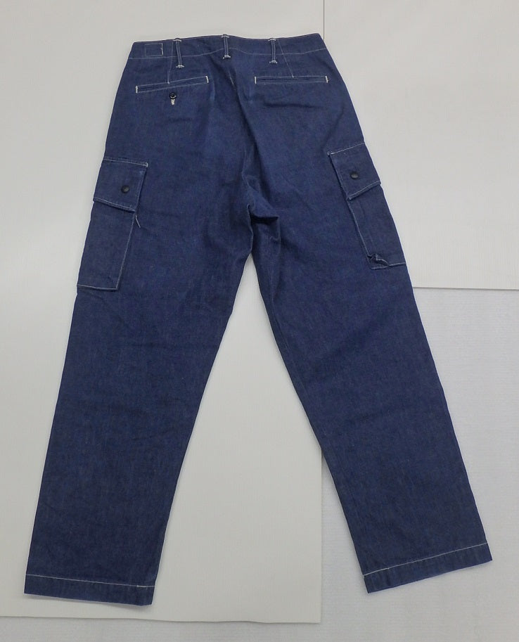 or Slow デニムカーゴパンツ インディゴ 日本製 size:S囗T巛