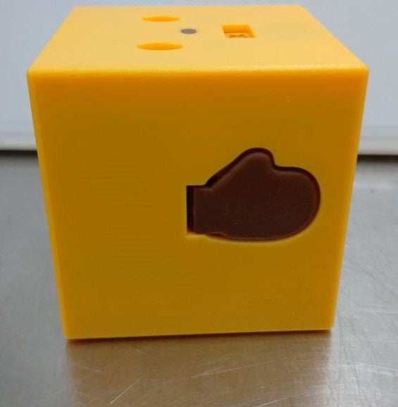 中古品 タカラトミー かくれんぼクロックちゃん(イエロー)囗T巛