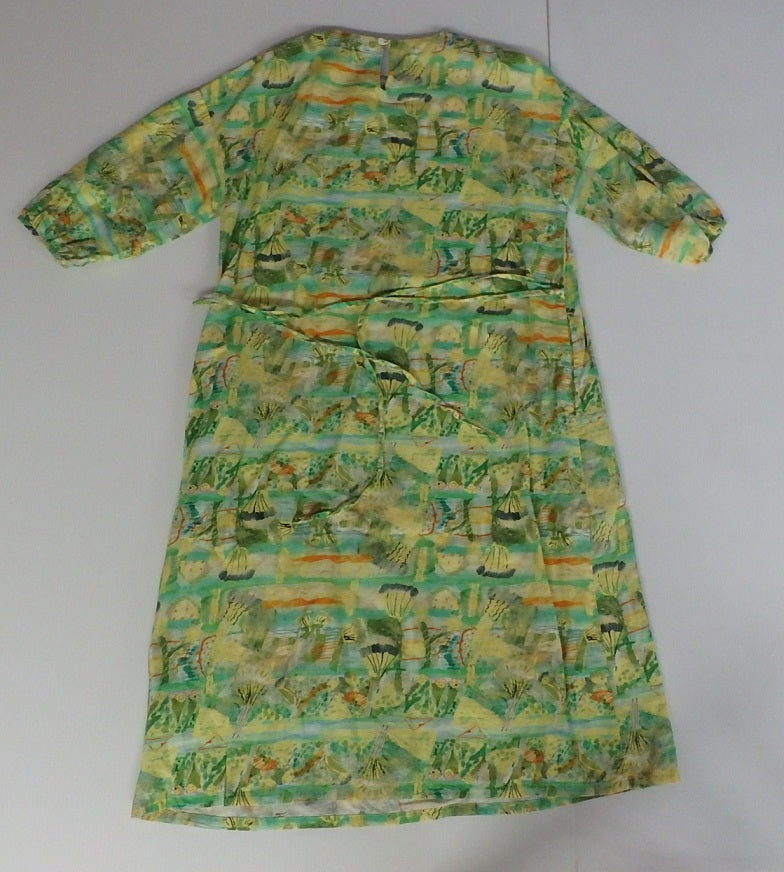 シャンブルドゥシャーム ワンピース グリーン size:F囗T巛