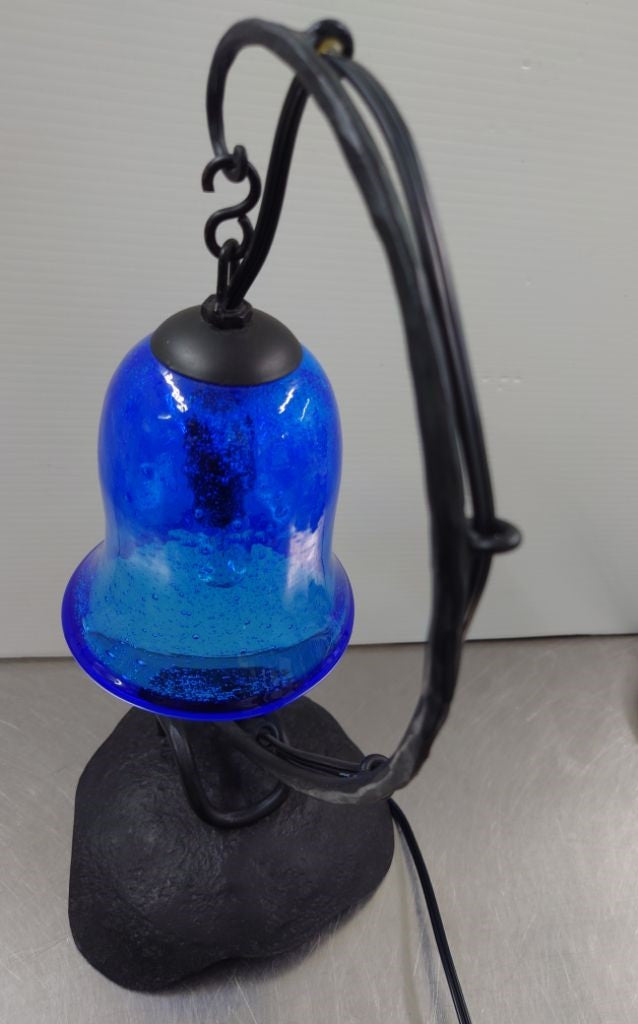 中古品 琉球ガラス仕様スタンドライト 型番年式不明囗T巛