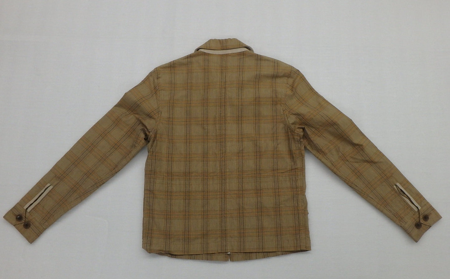 R.NEWBOLD フルジップブルゾン 165109 チェック柄 size:M囗T巛
