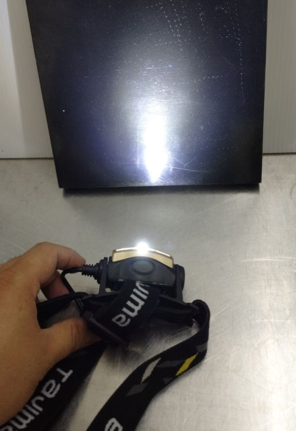 中古品 タジマ LEDヘッドライト LE-E501D-SP 2020年製囗T巛