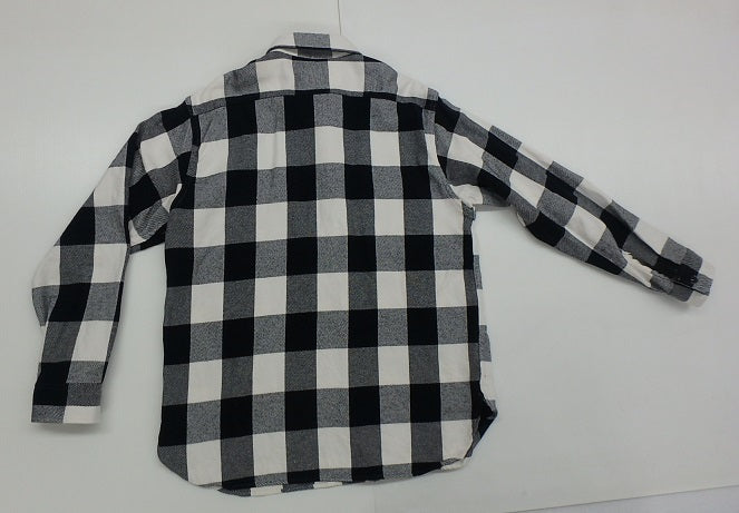 SUGARCANE シュガーケーン 長袖コットンシャツ ブラック&ホワイト SC28952 size:16-16 1/2囗T巛