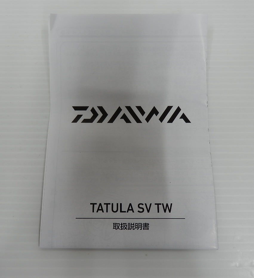 DAIWA ダイワ TATULA SV TW 103SH L ベイトリール 左利き用 中古 囗T巛