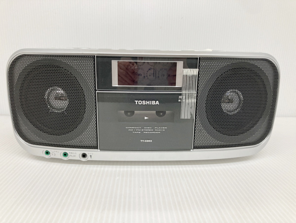 東芝 CDラジオカセットレコーダー TY-CDK5