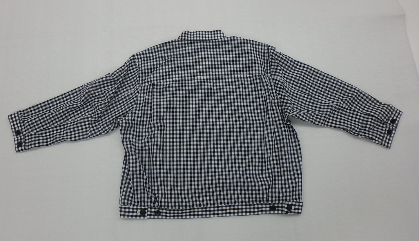 タグ付!UNITED ARROWS ユナイテッドアローズ GREEN LABEL RELAXING シャツジャケット ネイビー size:M囗T巛