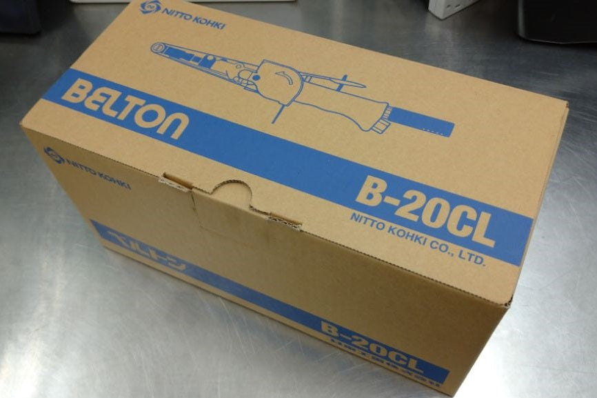 未使用!日東工器 ベルトン 20mmエアベルトサンダー B-20CL囗T巛