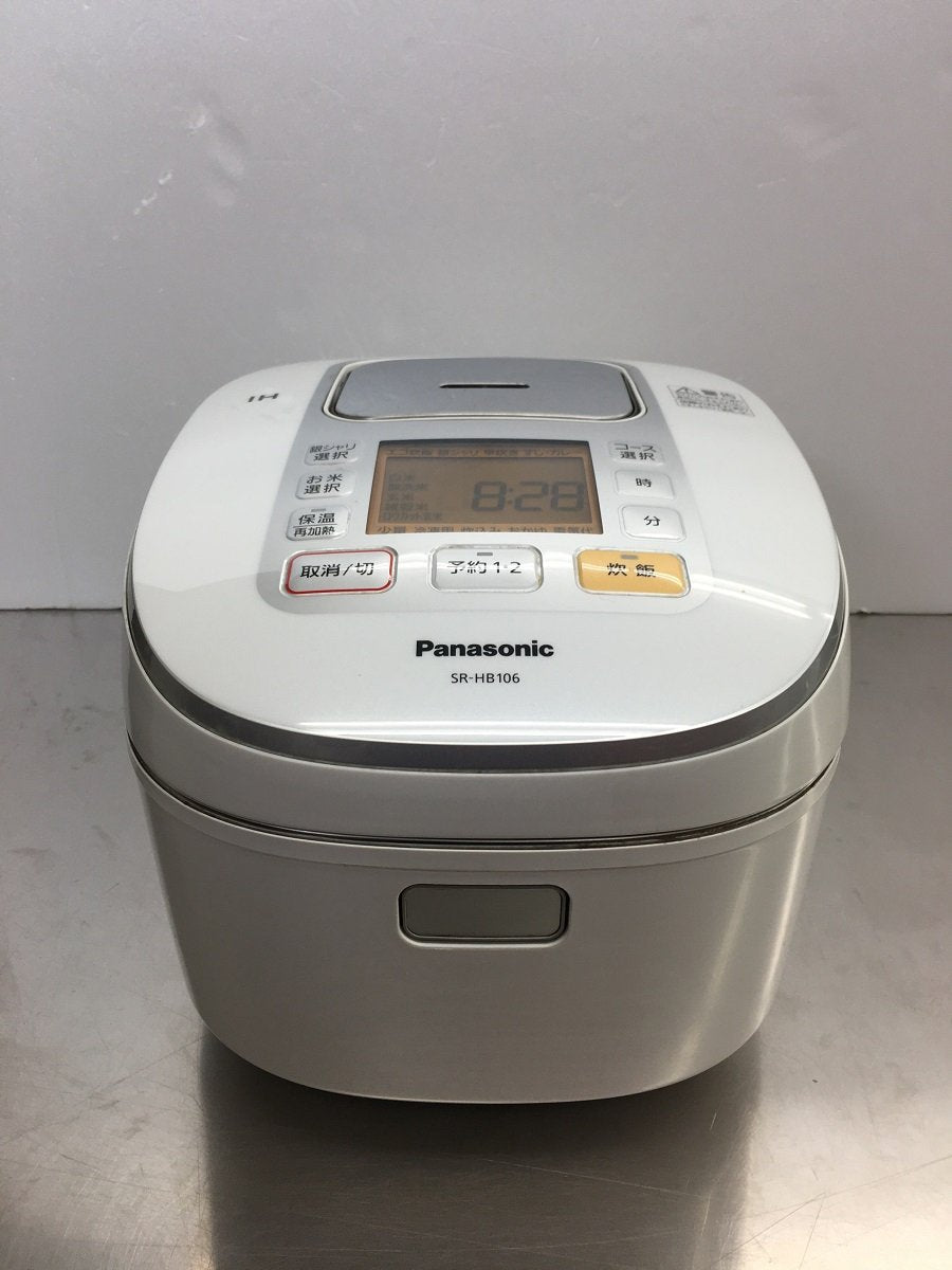 送料無料 Panasonic パナソニック 5.5合 IHジャー炊飯器 SR-HB106 囗K巛 – フライズ-オンラインショップ