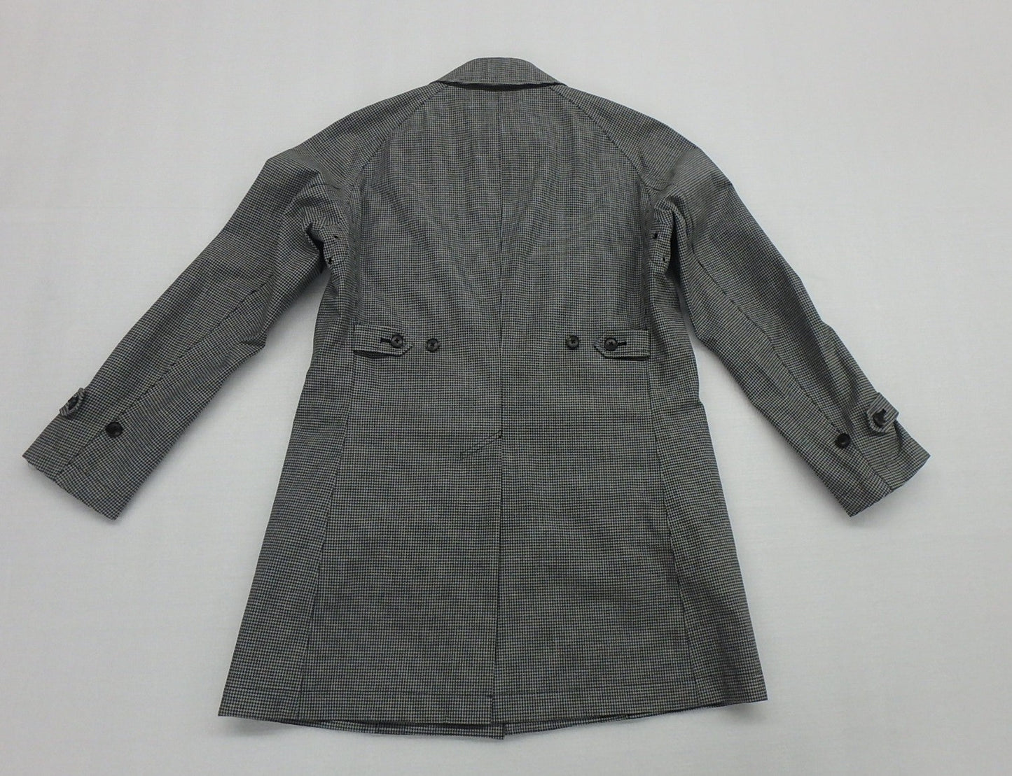 SHIPS シップス DIAPLEX ボンディング ハウンドトゥース ステンカラーコート 114-15-0012 size:M囗T巛